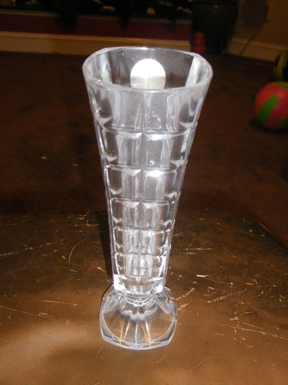 Vintage Small Crystal Vase Cristal D’arques France